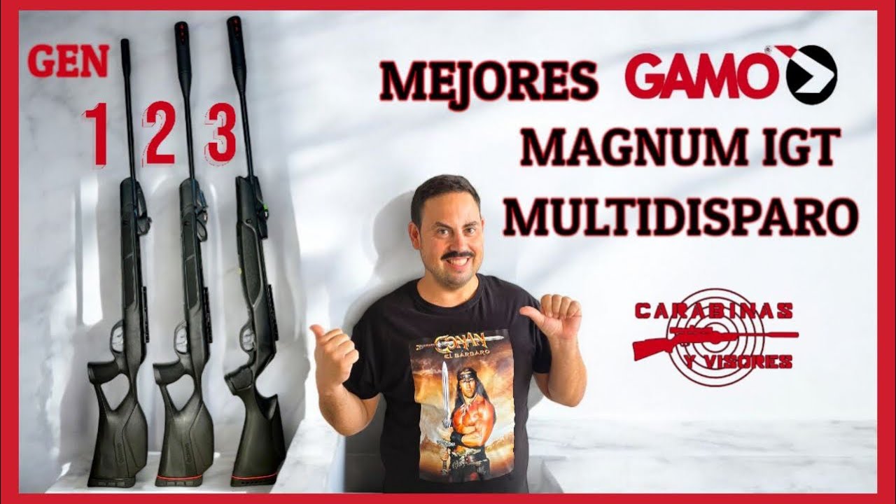 Las mejores Carabinas Magnum Replay IGT Gamo 2024 #airecomprimido #airgun #carabinasyvisores #gamo