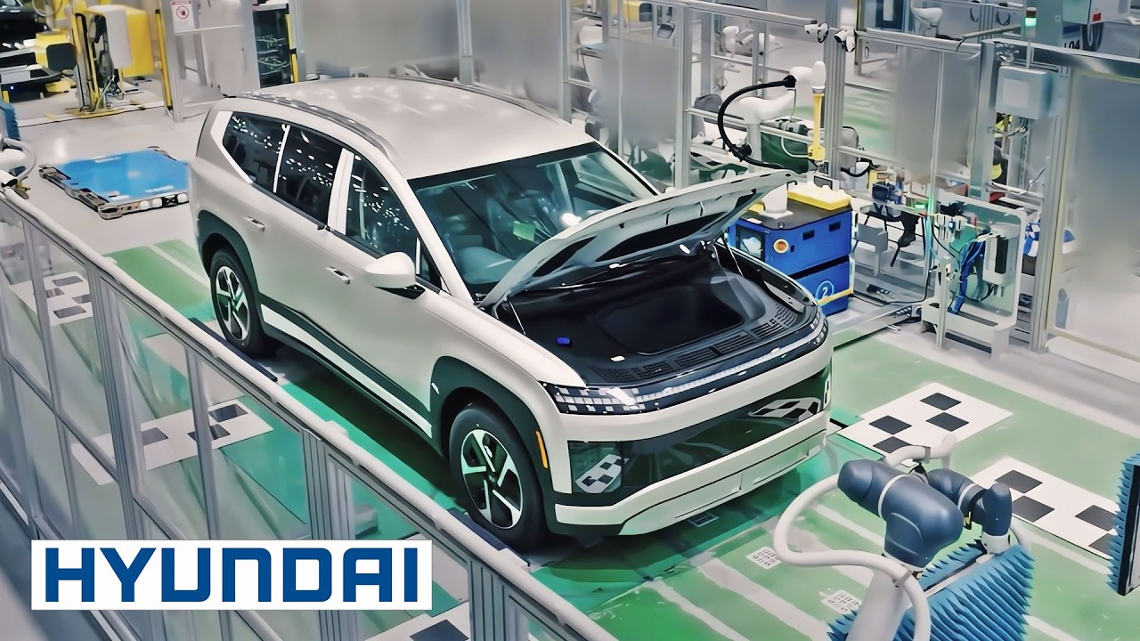 Ioniq 9: The Making of Hyundai's Electric Flagship - HMGMA - SUV production