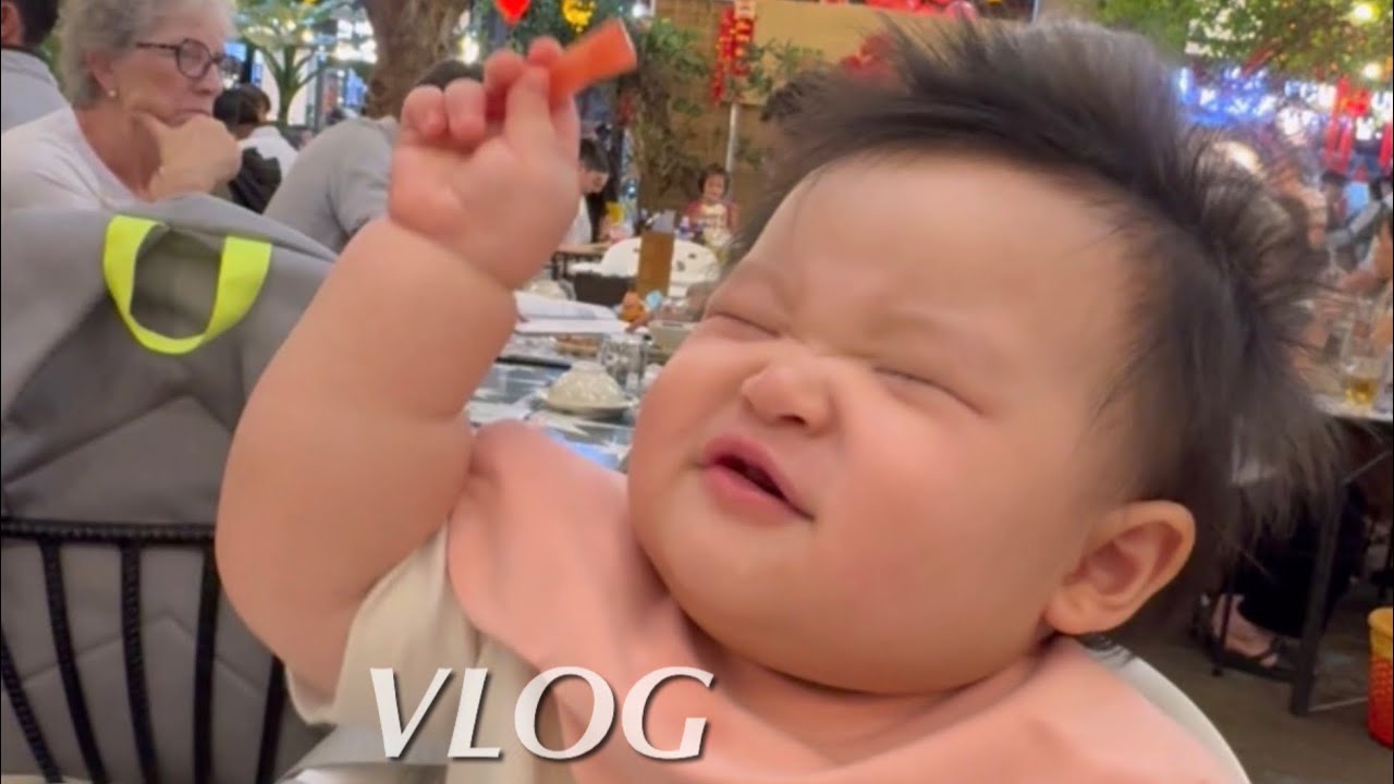 VLOG👼🏻 한겨울에 다낭에서 여름여행ㅣ9개월 아기