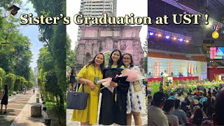 Explore Manila With Me: Sister's Graduation at UST !  [ Part 2  ] | Gabyziur