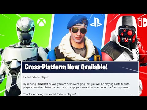 how to cross platform all consoles in fortnite new fortnite ps4 xbox one crossplay settings - fortnite change platform