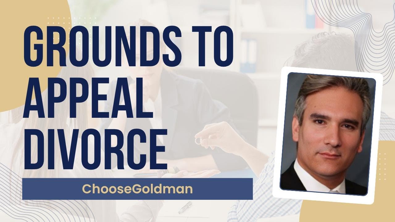 What Are the Grounds for Appealing a Divorce and Custody Case?