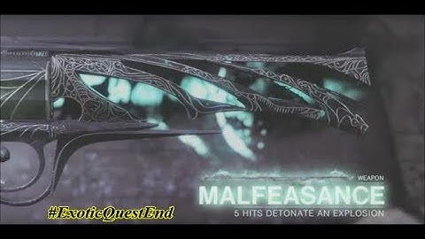 D2® - Exotic Quest [End]: Callum Quest | Gambit game | Getting Malfeasance