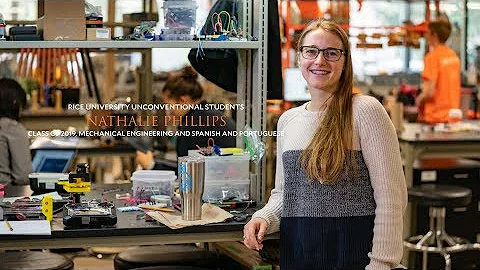 Unconventional students at Rice: Nathalie Phillips...