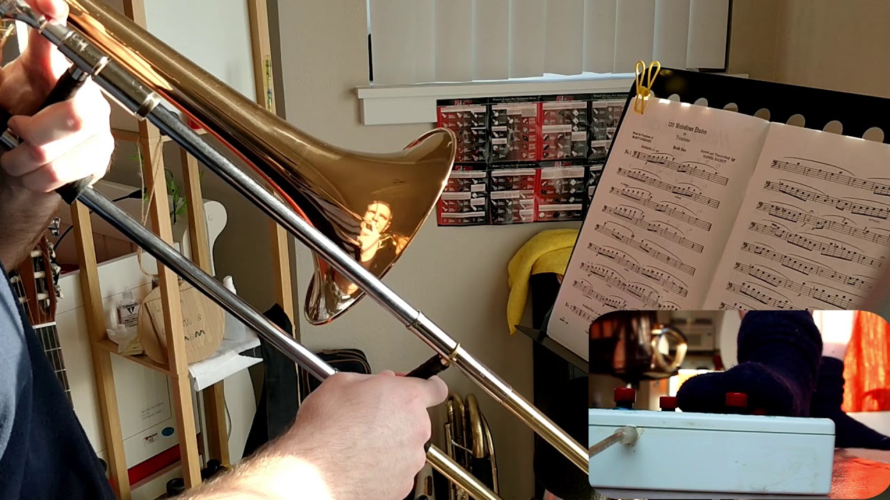 Trombone with Effects Rochut's Melodius Etudes for Trombone 2 YouTube