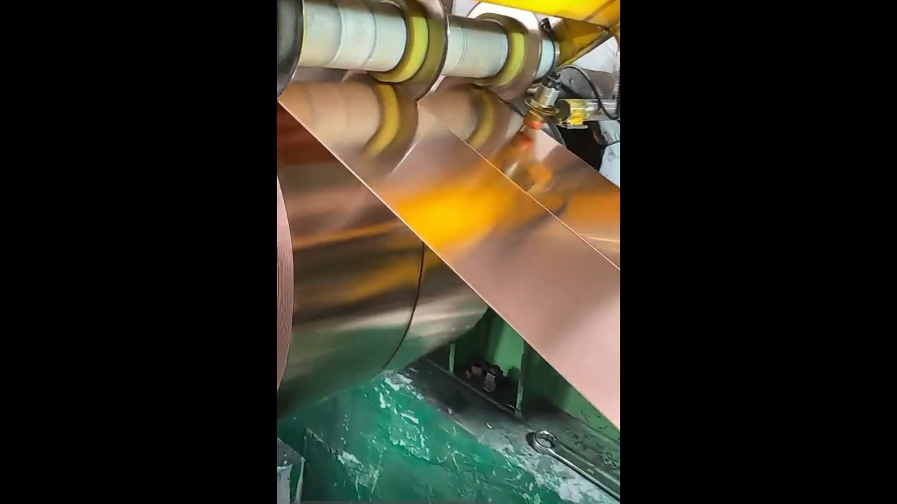 Copper Strips slitting Line 