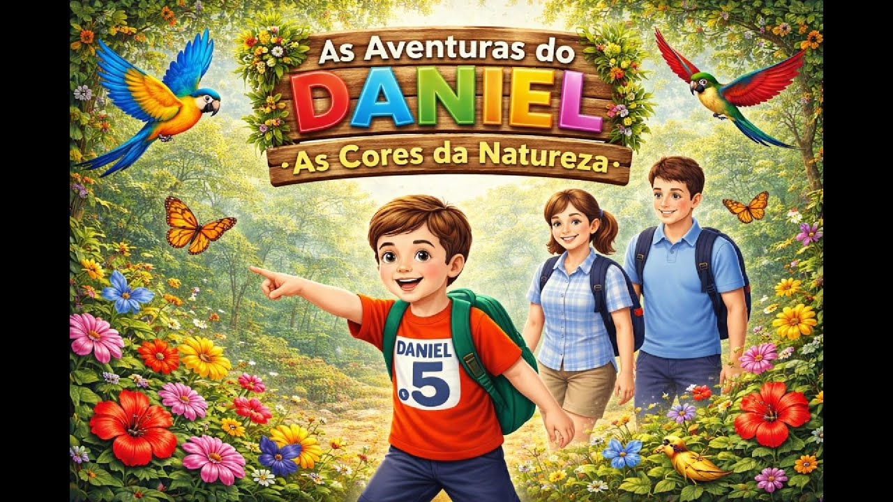AS CORES DA NATUREZA - As Aventuras do Daniel