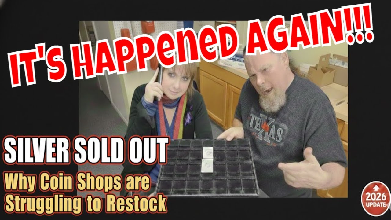SILVER SOLD OUT: Why Coin Shops are Struggling to Restock