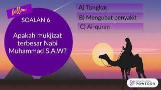 KUIZ MAULIDUR RASUL 3 MINIT