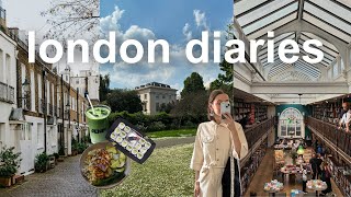 london diaries | solo date in marylebone, daunt books, vintage shopping, regent’s park & art museum