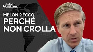 Orsini: “Ecco il vero motivo per cui gli italiani continuano a votare Meloni”