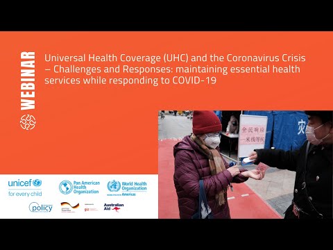 Universal Health Coverage (UHC) en de COVID-19-crisis: behoud van essentiële gezondheidsdiensten