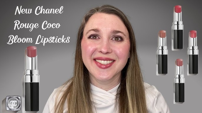 NEW CHANEL ROUGE COCO BLOOM LIPSTICK UNBOXING & REVIEW! 