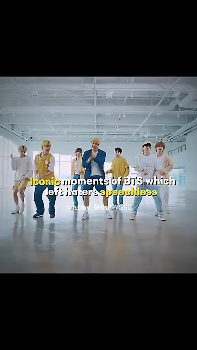 Iconic moments of BTS #bts #kpop