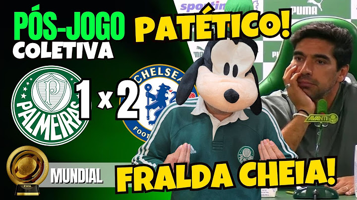 PATÉTICO! PÓS-JOGO | PALMEIRAS 1X2 CHELSEA | MUNDIAL DE CLUBES 2025 | COLETIVA ABEL | AO VIVO