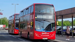 London buses at Greenwich, Millennium Park 11/05/24