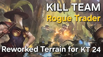New terrain for Kill Team rogue trader kt24 warhammer 40k