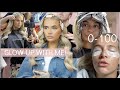 GLOW UP WITH ME ! HAIR, LASHES, BROWS, NAILS & FULL GLAM 💕 VLOG | MOLLYMAE