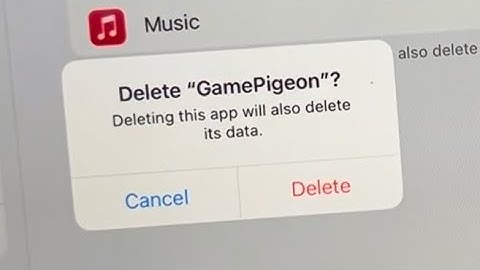 How to Disable Game Pigeon on iPad