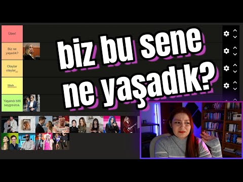 Biz Bu Sene Ne Yaşadık?