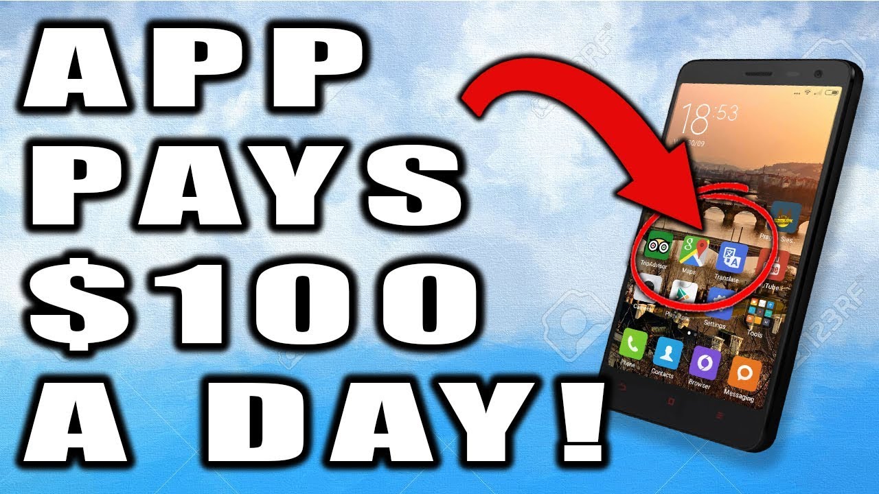 Make $100 a Day From 1 Smartphone App!