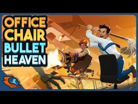 Over-the-top Office Chair Bullet Heaven - Last Man Sitting