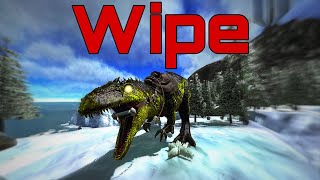 [Ark Mobile PvP] Wiping Duo Snow Base