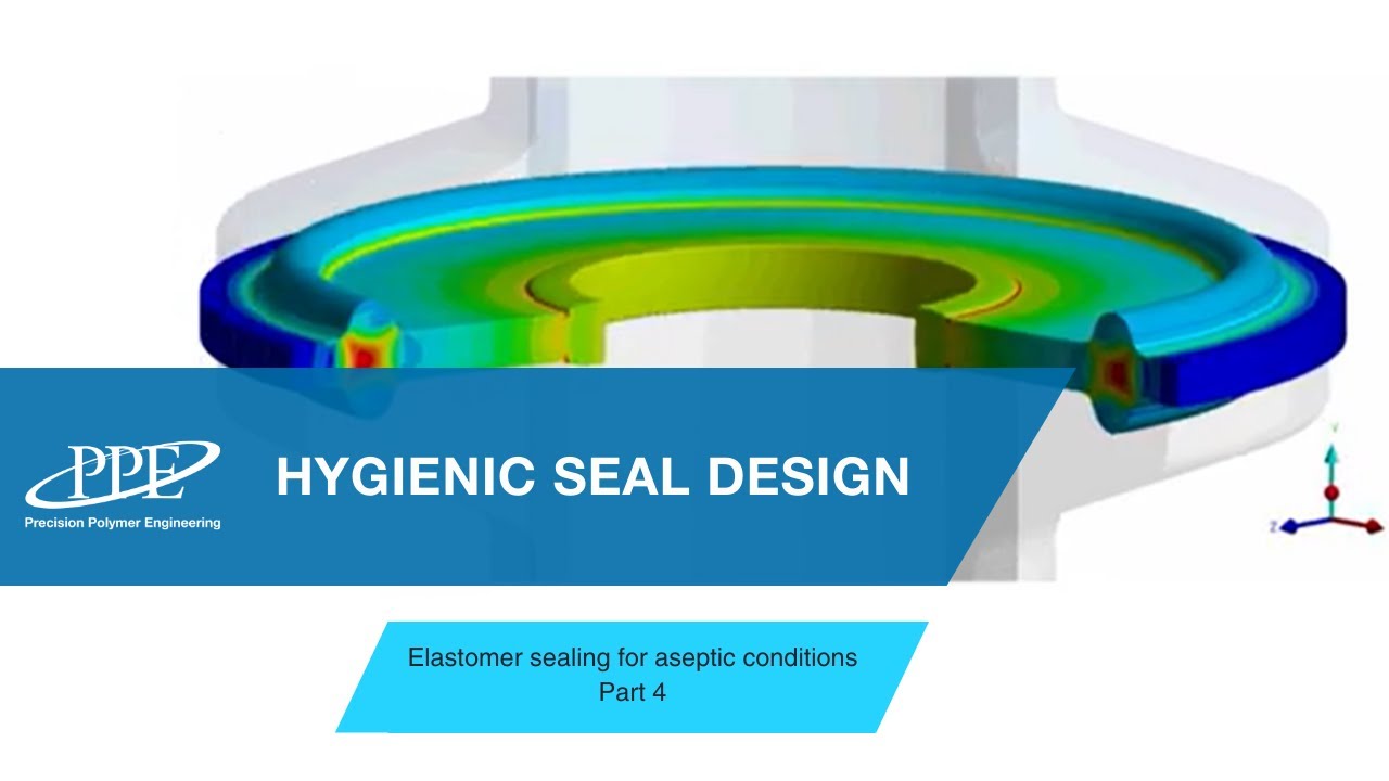 Elastomer Seal Design for Sanitary Gaskets used in Hygienic