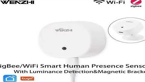 ZigBee/WiFi MmWave Human Presence Sensor Radar Movement Body Motion Detection With illumin