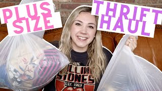 Weekly Thrift Haul ~Plus Size Bread and Butter Pieces + Some Amazing Cottagecore Finds!
