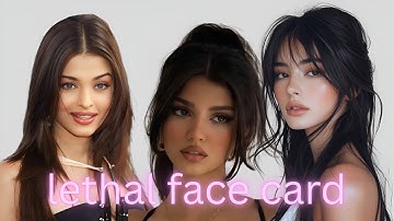 Get a LETHAL face card FAST/how to look more attractive this winter 