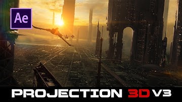 Create a Futuristic City using Projection 3D and Element 3D in After Effects