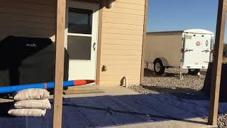 Blue rocket ground test