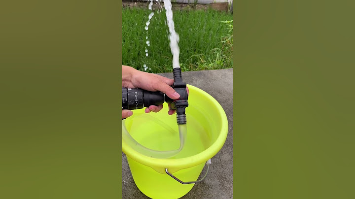 Hand Electric Drill Pump Demo 2021- Does it Work？