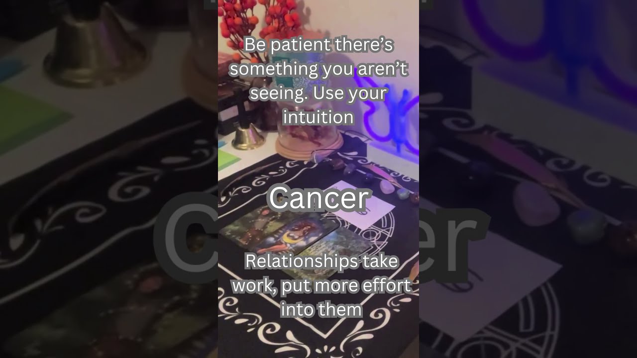 What's in Your Energy Cancer?  #thistarotreadingwasmeanttofindyou #tarotreading #cancertarotreading