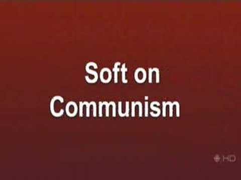 Spoof Conservative party political attack ad against Ken Dryden: Lazy, repetitious, soft on communism!