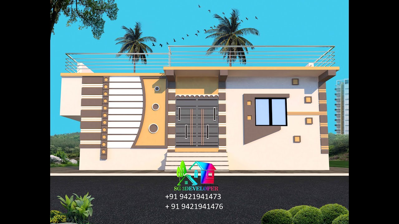 Latest Home Design Front Side House