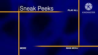 Walt Disney Home Entertainment Sneak Peeks Menu 2004 Template