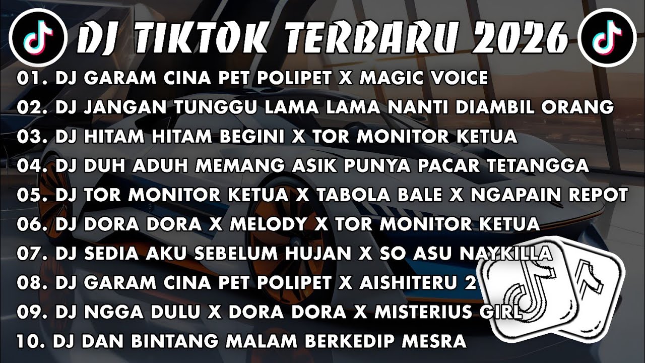 DJ TIKTOK TERBARU 2026 🎧 DJ GARAM CINA PET POLIPET X MAGIC VOICE 🎵 DJ JANGAN TUNGGU LAMA LAMA VIRAL 