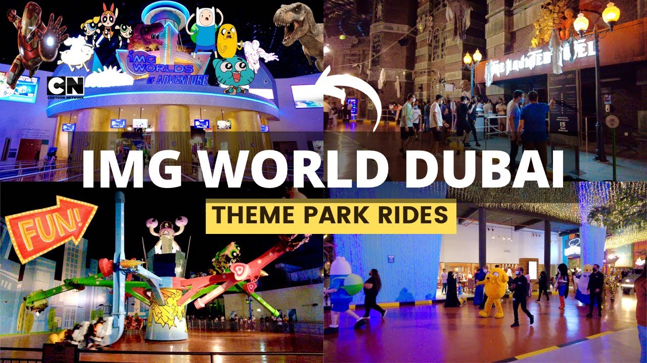 4K IMG Worlds Of Adventure Indoor THEME PARK Best RIDES 4K IMG Worlds Of Adventure Indoor THEME PARK Best RIDES
