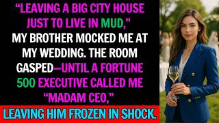 My Brother Mocked Me for Marrying a “Broke Farmer”—Until Fortune 500 Called Me Madam CEO.