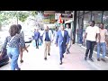 CS KINDIKI SURPRISES KENYANS IN NAIROBI CBD AS HE TAKE A WALK TO CHECK ON MAANDAMANO SITUATION image