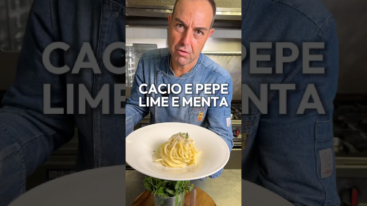 Cacio e Pepe con Lime e Menta