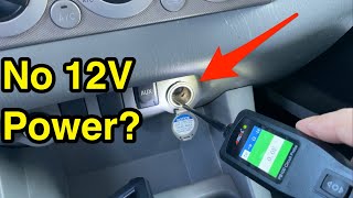 How to fix 12-volt charging port in your car.