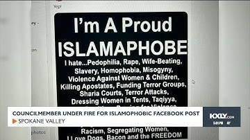 Councilmember under fire for Islamophobic Facebook post