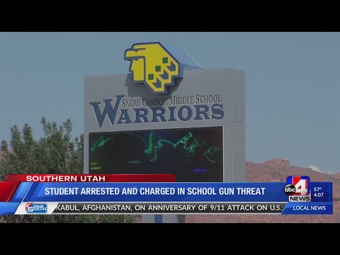Snow Canyon Middle School student arrested, charged with school shooting threat