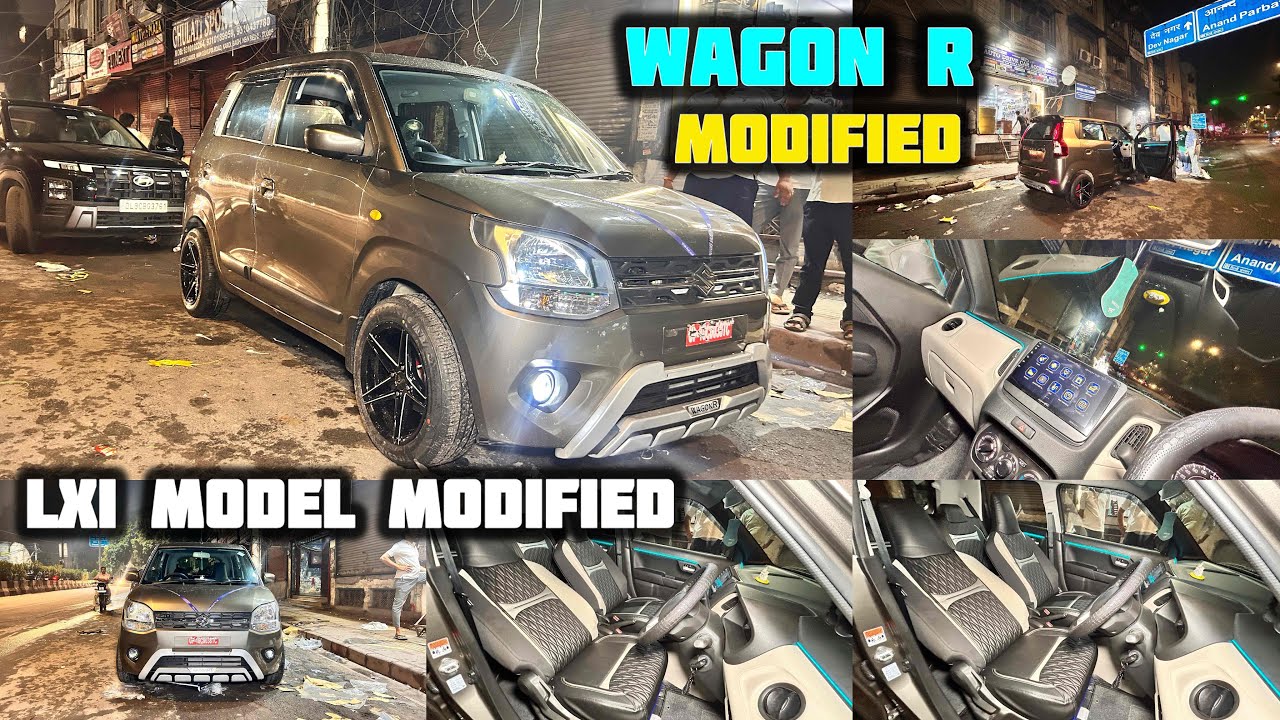 2025 Wagon R Base To Top Modification Wagon R Facelift Modified With ...