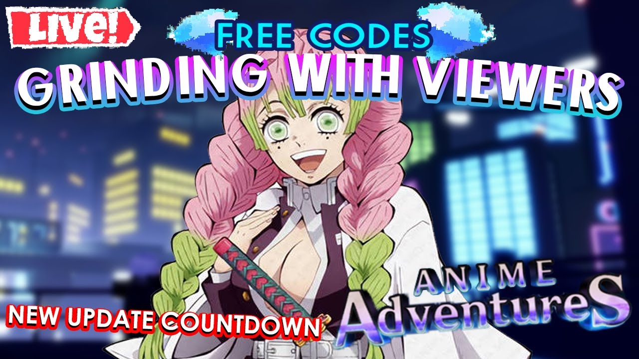 🔴[NEW CODE] MASSIVE UPDATE! Anime Adventures Update 5 Countdown! 