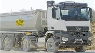 Mercedes Arocs Had Mode Demonstration