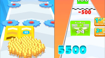 Count Master Vs Number Run Shooting| Max Levels| Android ios Game| New update